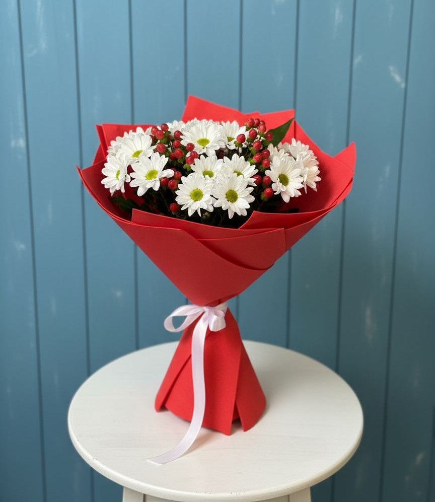 Букет цветов из: Хризантемы в Вознесенской Республики Ингушетия