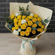 Букет цветов из:  Розы #REPLACE_PRED# Вознесенской Республики Ингушетия