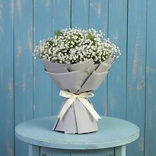 Букет цветов из:  Гипсофила в Вознесенской Республики Ингушетия