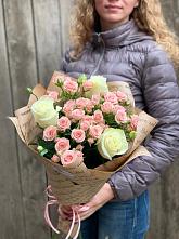 Букет цветов из:  Розы #REPLACE_PRED# Вознесенской Республики Ингушетия