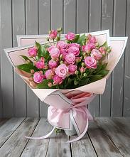 Букет Розовый кустик #REPLACE_PRED# Вознесенской Республики Ингушетия