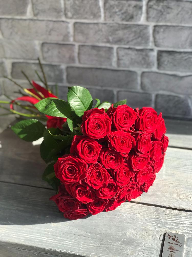 Букет Красные розы Фридом в Вознесенской Республики Ингушетия