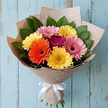 Букет цветов из:  Герберы в Вознесенской Республики Ингушетия