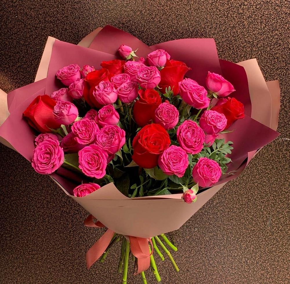 Букет В объятьях нежности в Вознесенской Республики Ингушетия