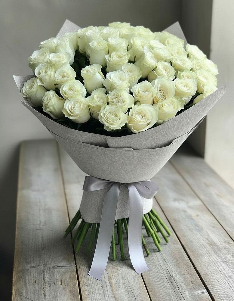 Букет 35 Белых роз в Вознесенской Республики Ингушетия