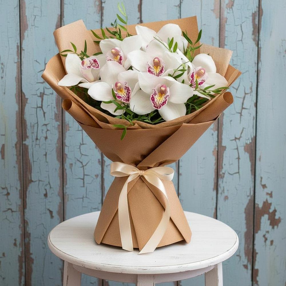 Букет цветов из: Орхидеи и Розы в Вознесенской Республики Ингушетия