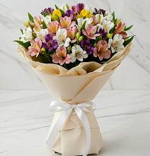 Букет цветов из:  Альстромерии в Вознесенской Республики Ингушетия
