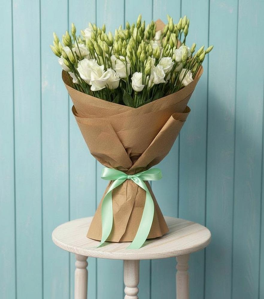 Букет цветов из: Лизиантусы в Вознесенской Республики Ингушетия