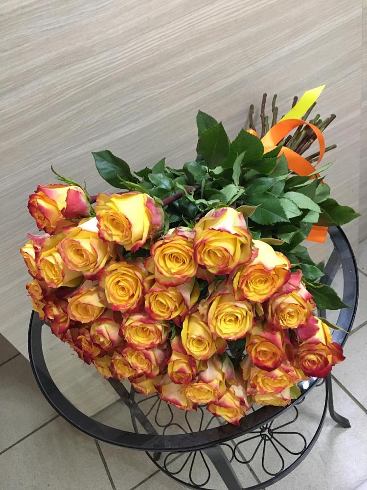 Букет Желтые розы в Вознесенской Республики Ингушетия