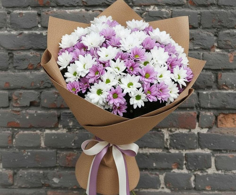 Букет цветов из: Хризантемы в Вознесенской Республики Ингушетия