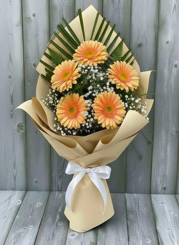 Букет цветов из: Герберы в Вознесенской Республики Ингушетия