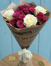 Букет цветов из:  Розы #REPLACE_PRED# Вознесенской Республики Ингушетия