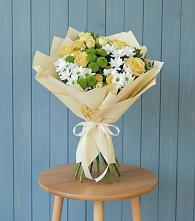 Букет цветов из:  Хризантемы и Розы в Вознесенской Республики Ингушетия