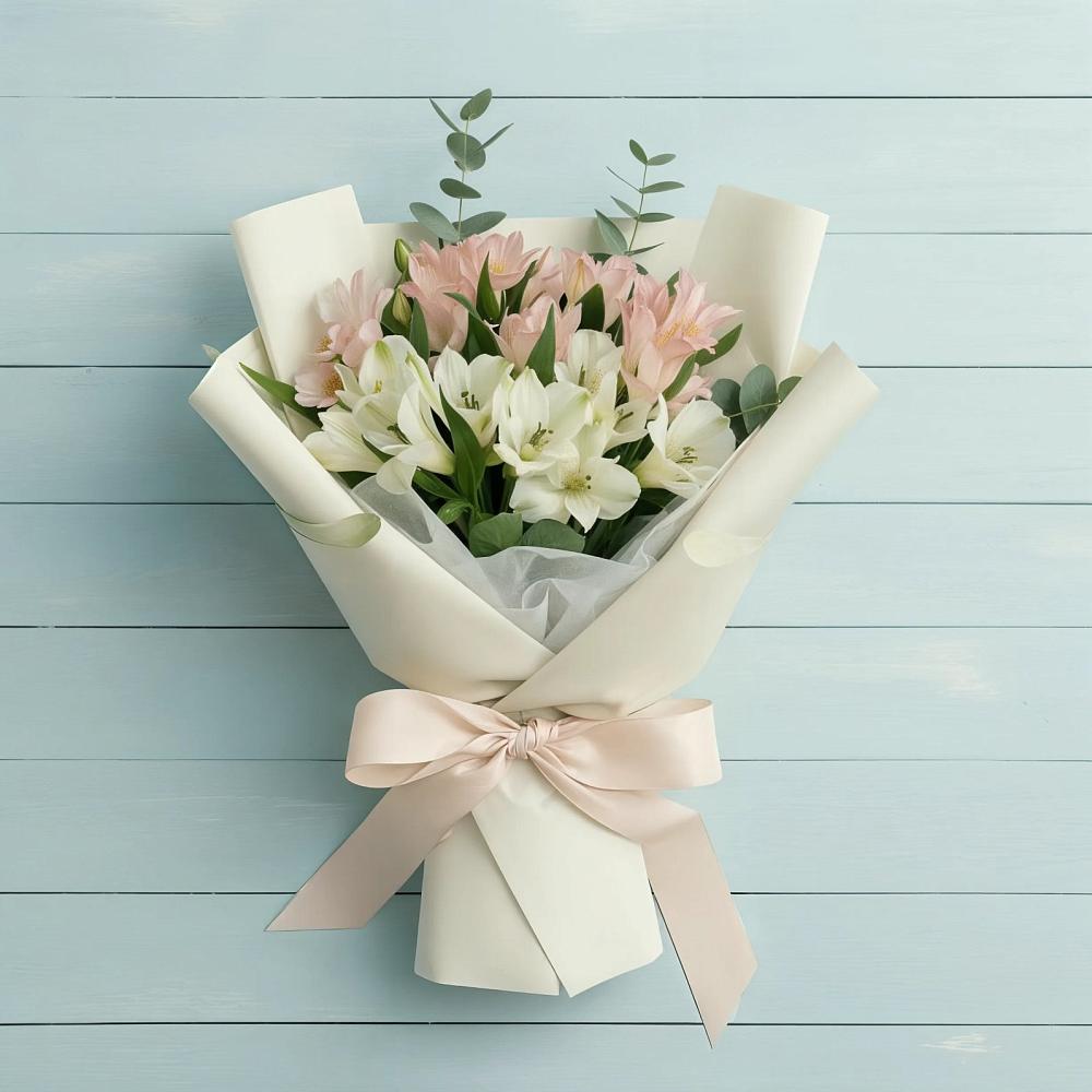 Букет цветов из: Альстромерии в Вознесенской Республики Ингушетия