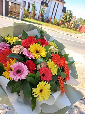 Букет цветов из: Герберы в Вознесенской Республики Ингушетия