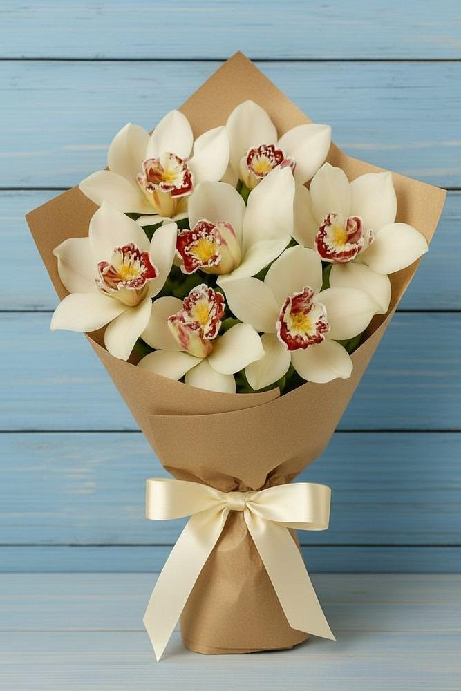 Букет цветов из: Орхидеи и Розы в Вознесенской Республики Ингушетия