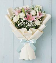 Букет цветов из:  Лилии в Вознесенской Республики Ингушетия