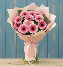 Букет цветов из:  Герберы #REPLACE_PRED# Вознесенской Республики Ингушетия