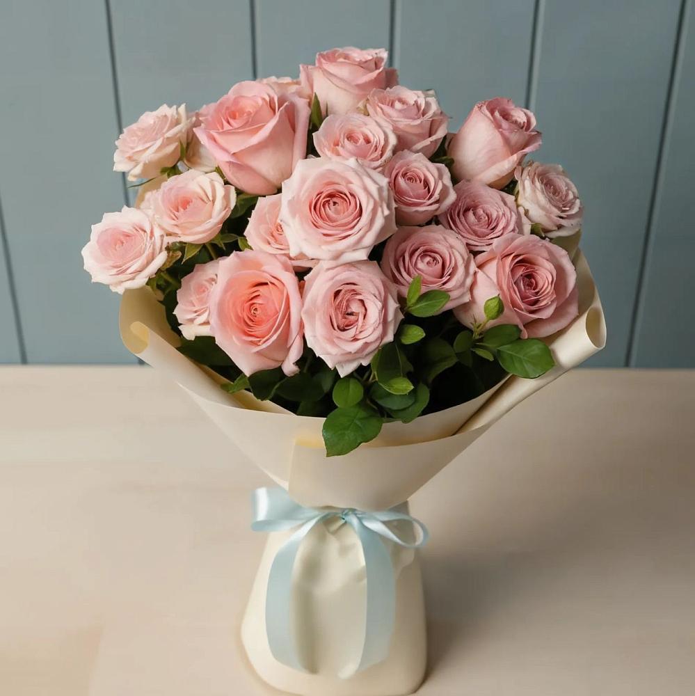 Букет Розовый шарм в Вознесенской Республики Ингушетия