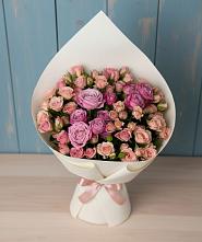 Букет цветов из:  Розы #REPLACE_PRED# Вознесенской Республики Ингушетия